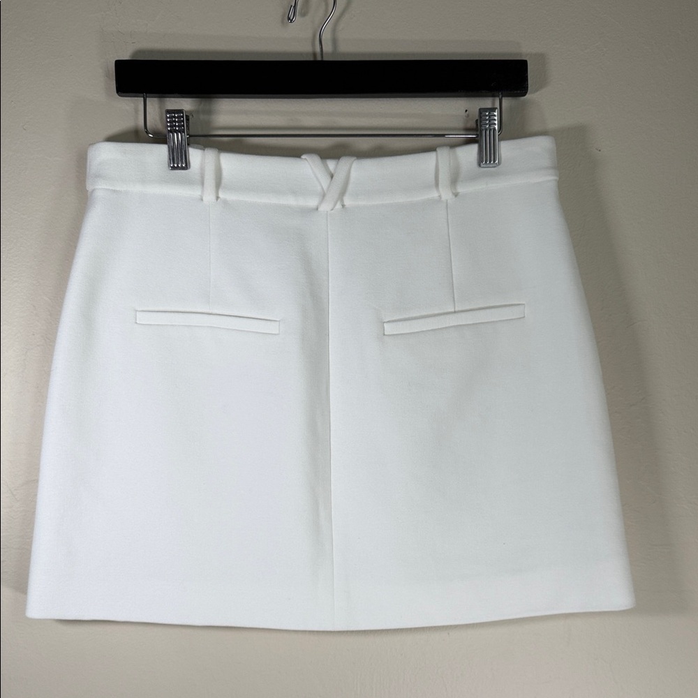 Veronica Beard Elegant White Mini Skirt - Picture 3 of 9